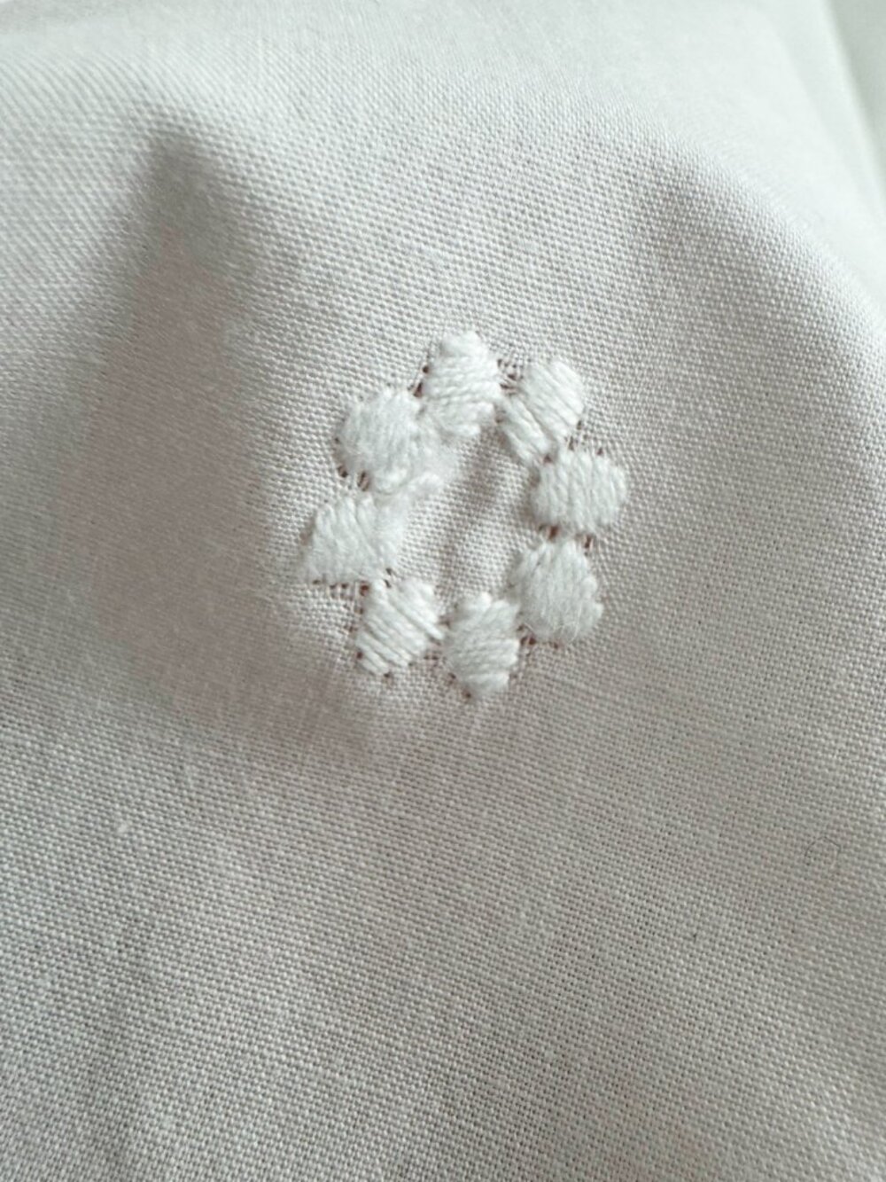 Ulla Johnson "Lennie" Embroidered White Cotton Top, size 4 - Picture 6 of 13